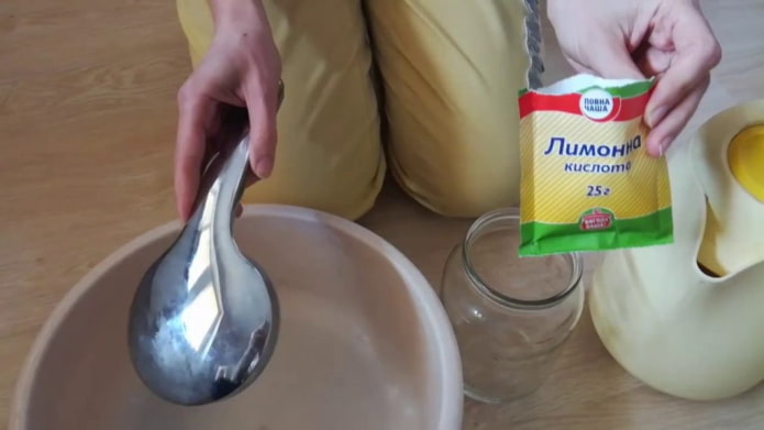 Лимонный сок для удаления накипи