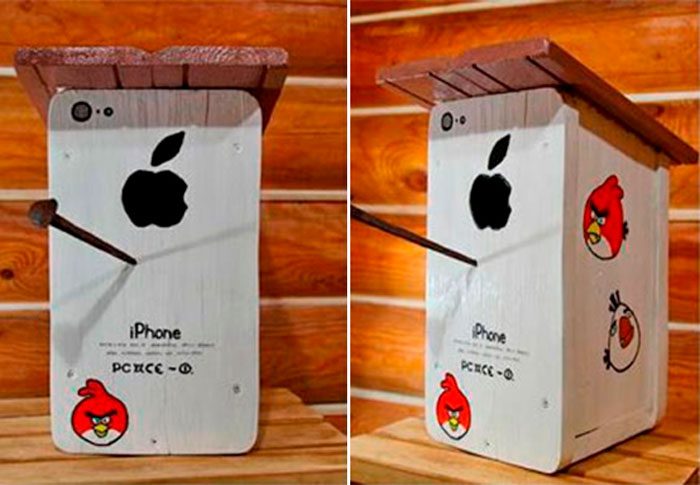 Птичий домик для iPhone