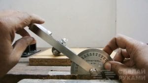 Тележка ручной работы для ручной заточки стамесок